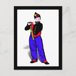 Postal La flautista ala de Manet