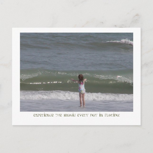 Postal La Florida mágica. (Anverso)