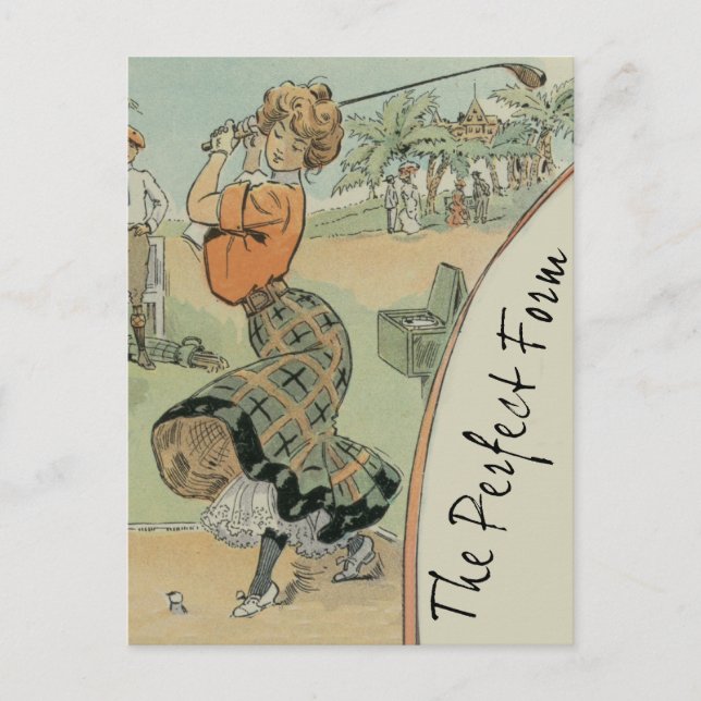 Postal La forma perfecta (Anverso)