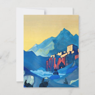 Postal “La Fortaleza del Espíritu” por Nicholas Roerich
