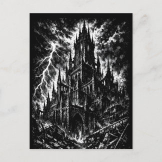 Postal La Fortaleza Negra por BurnsInHell