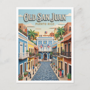 Postal La Fortaleza San Juan Puerto Rico