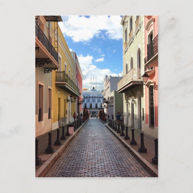 Postal La Fortaleza, Viejo San Juan, Puerto Rico (Anverso)