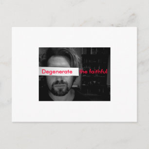 Postal La foto 44, degenera    el fiel