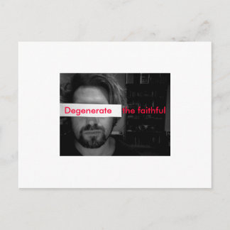 Postal La foto 44, degenera    el fiel