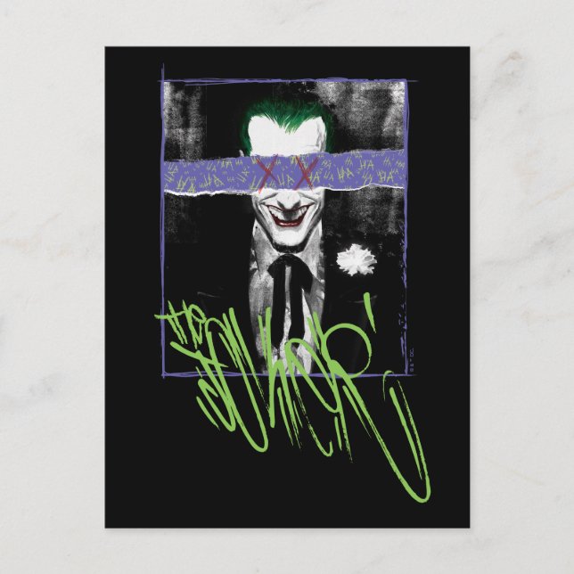 Postal La fotografía del álbum de recortes del Joker (Anverso)