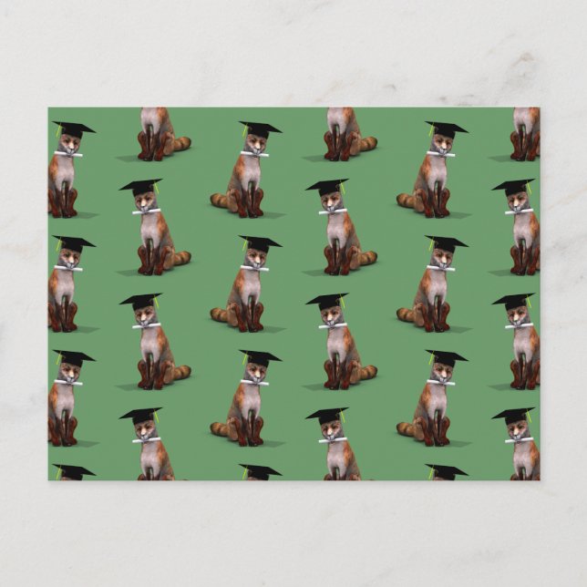 Postal La Fox más inteligente de la ciudad (Anverso)