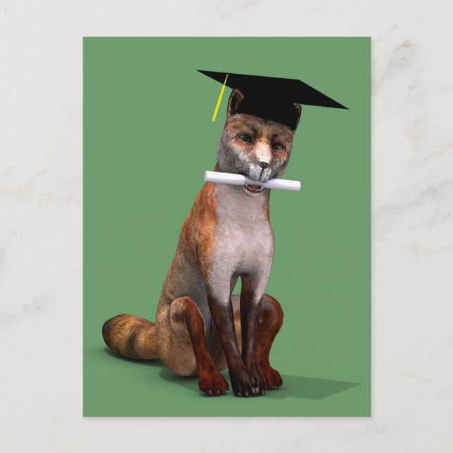 Postal La Fox más inteligente de la ciudad (Anverso)