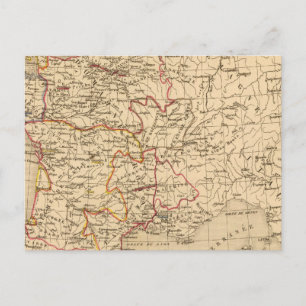 Postal La France 1364 a 1380