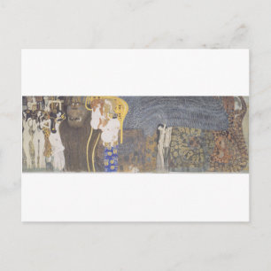 Postal La Frisa Beethoven: Las Potencias Hostiles. Muro l