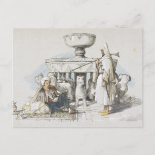 Postal La fuente de los leones, Vignette de "Sketches"