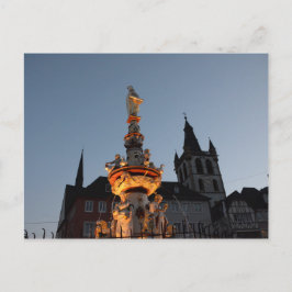 Postal La fuente de San Pedro en Trier