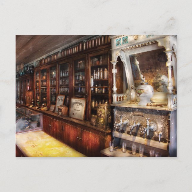 Postal La Fuente Local De Soda (Anverso)