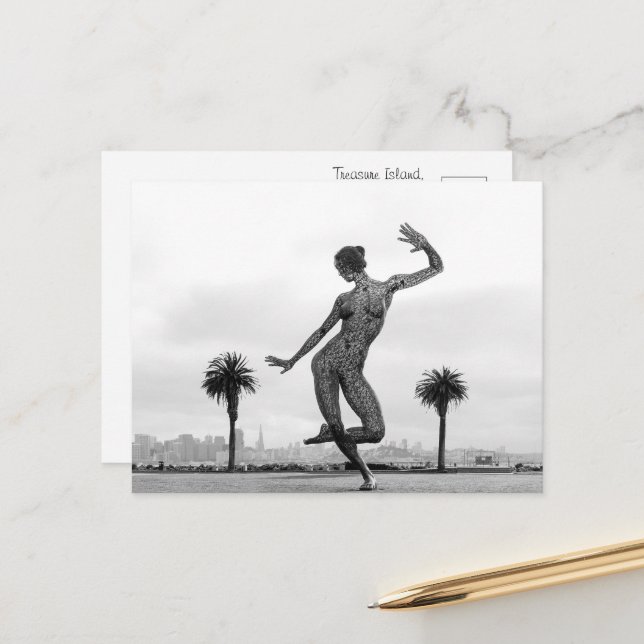 Postal La fuerza de una mujer (Anverso/Reverso In Situ)