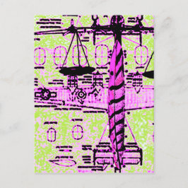 Postal "La ganga del Puce"