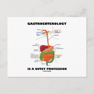 Postal La Gastroenterología Es Una Profesión Muy Sana