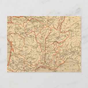 Postal La Gaule Romaine