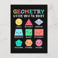 La geometría le mantiene en forma, formas geométri