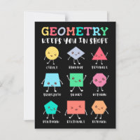 La geometría te mantiene en forma - Humor matemáti