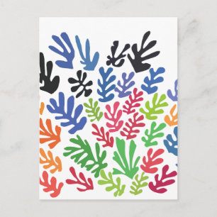 Postal La Gerbe de Matisse