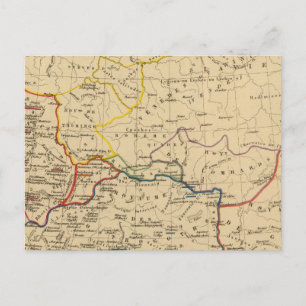 Postal La Germanie a la fin du 5e siecle