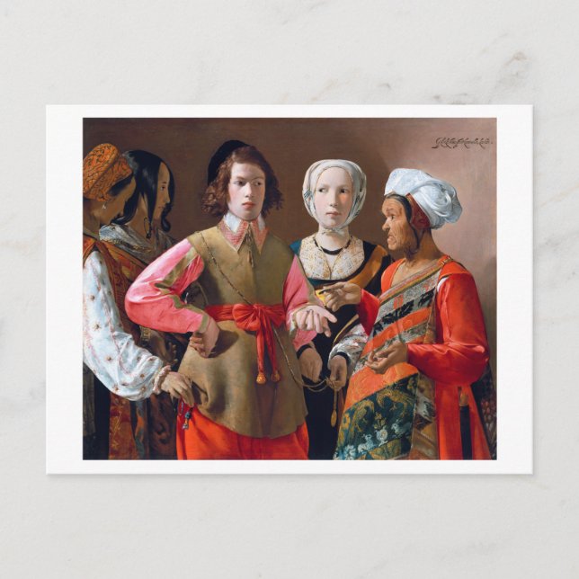 Postal La gira de la Fortune Teller (Anverso)