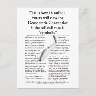 Postal La gota que colmó el vaso del grupo Denver