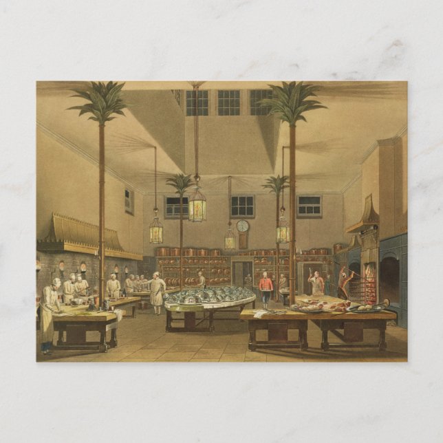 Postal La gran cocina, de 'Views (Anverso)