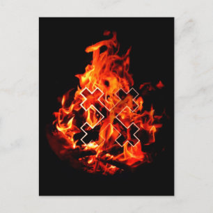 Postal La Gran Madre (Fuego) Cruz Māra