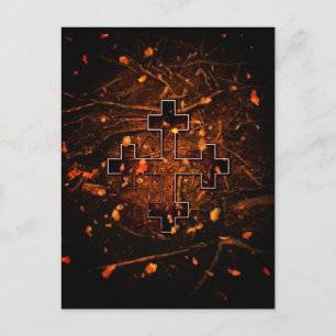 Postal La Gran Madre (Tierra) Cruz Māra