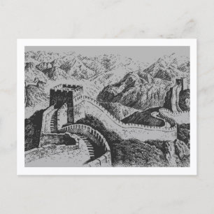 Postal La Gran Muralla de China