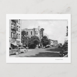 Postal La Grande, Oregon Main Street View Photography