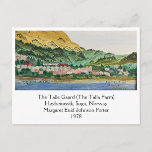 Postal La Granja Talle (La Granja Talla) '78 MEJP