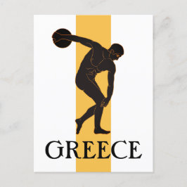 Postal La Grecia Discobolus
