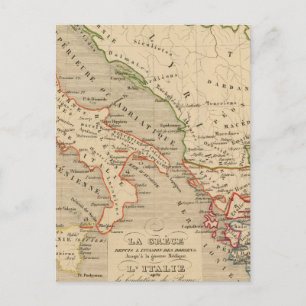 Postal La Grecia, l'Italie, 1190 a 504 av JC