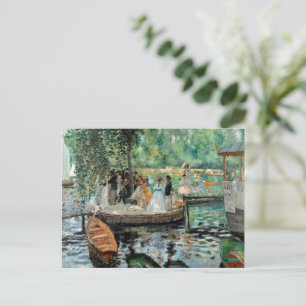 Postal La Grenouillère Auguste  Renoir  