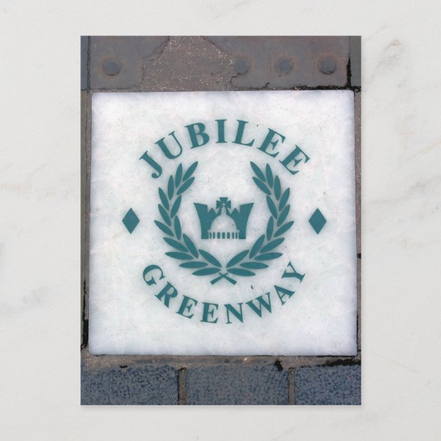 Postal La grieta del jubileo de la Reina - Londres (Anverso)