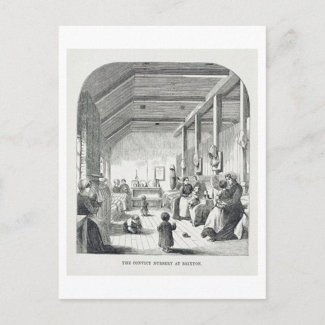 Postal La guardería convicta en Brixton, de "The Criminal (Anverso)