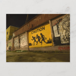 Postal La guerra de Gentrificación