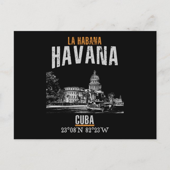 Postal La Habana (Anverso)