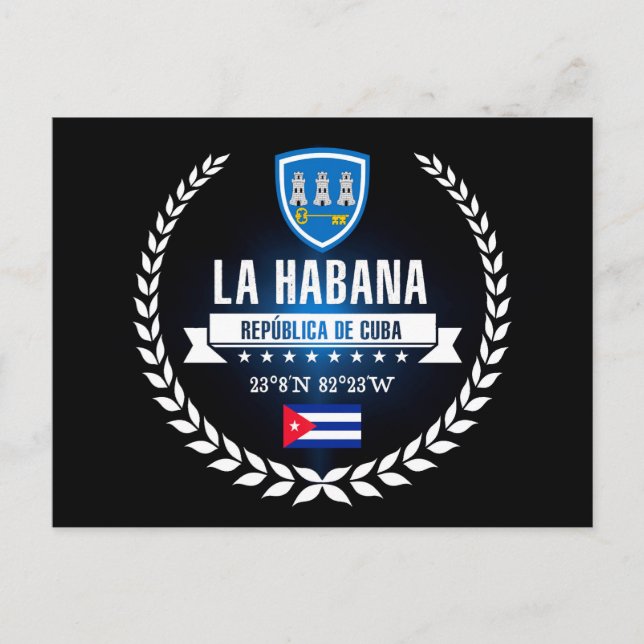 Postal La Habana (Anverso)