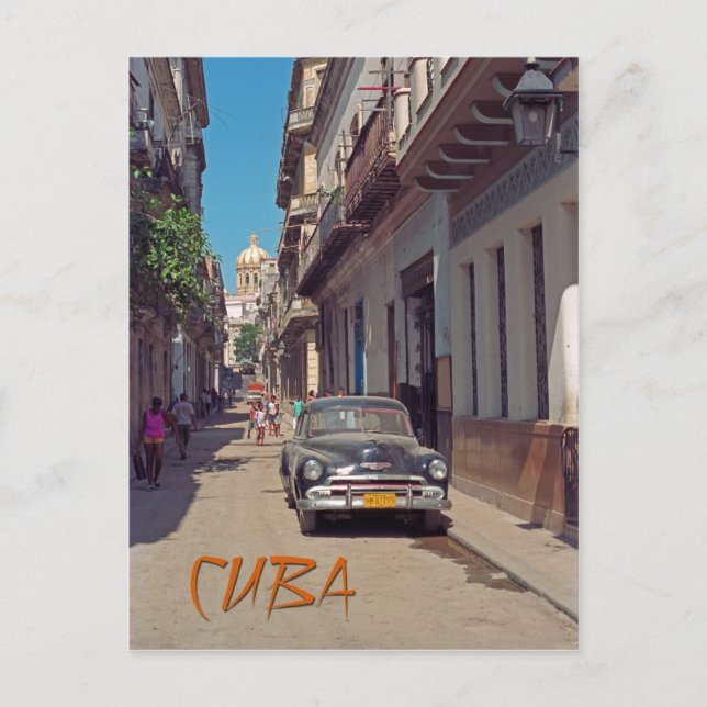 Postal La Habana, Cuba (Anverso)