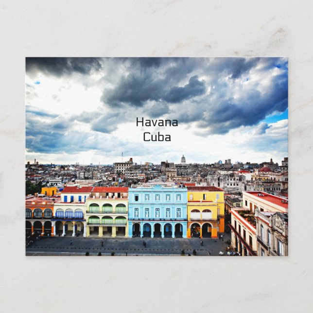 Postal La Habana, Cuba (Anverso)