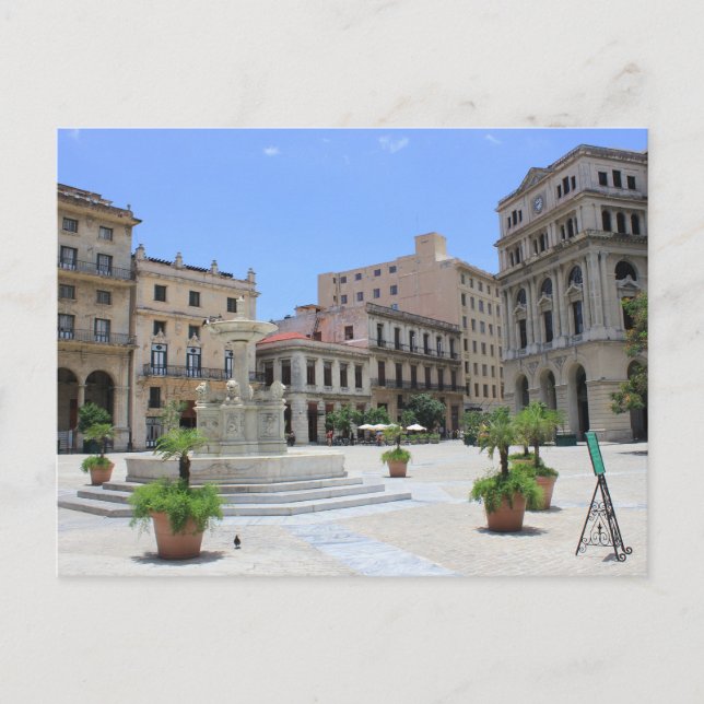 Postal La Habana Vieja (Anverso)