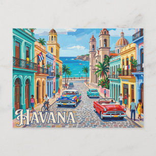 Postal La Habana Vieja Cuba