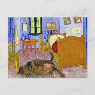Postal La habitación de Van Gatto