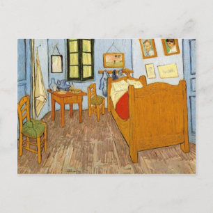 Postal La habitación de Van Gogh