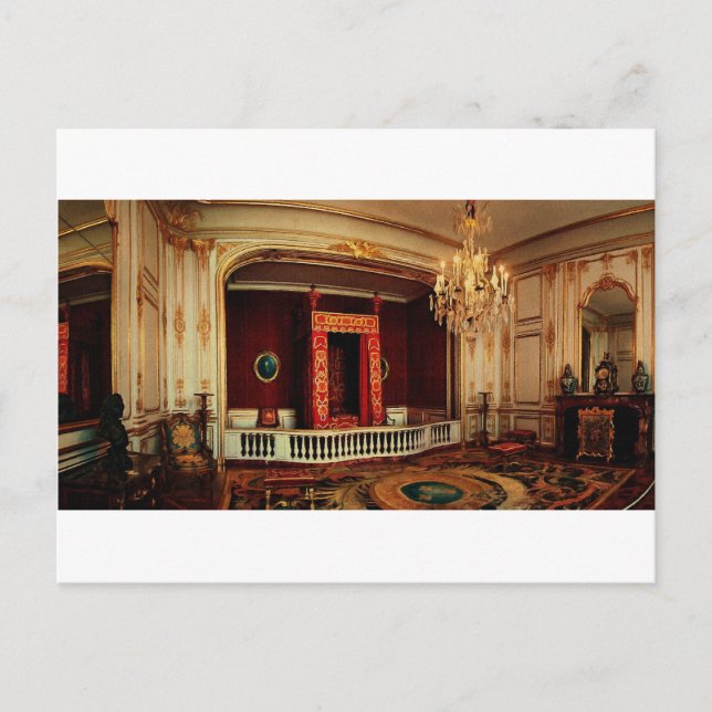 Postal La habitación del rey (Anverso)