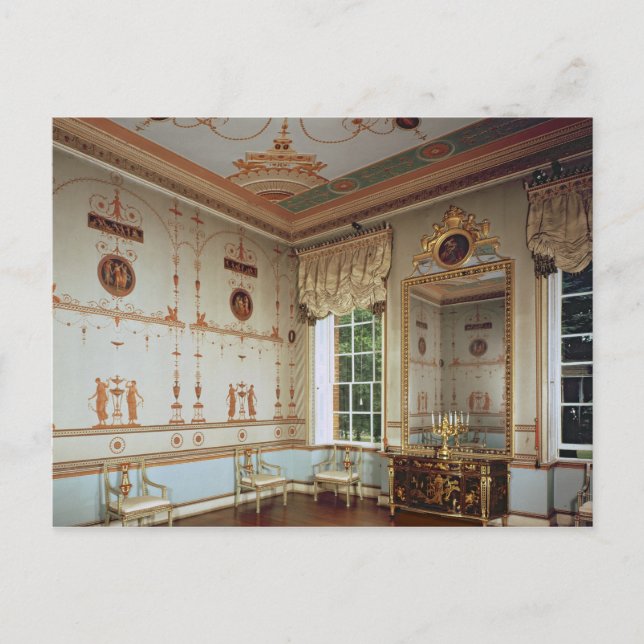 Postal La habitación etrusca (Anverso)