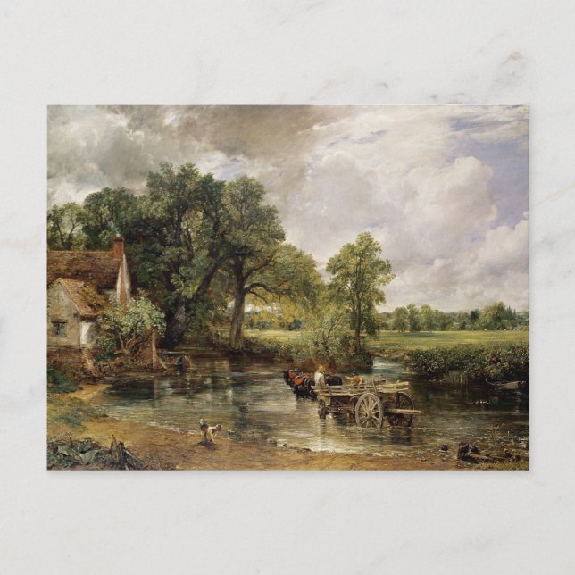 Postal La Hay Wain, 1821 (Anverso)